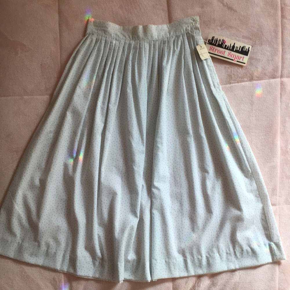 Vintage heart print skirt NWT